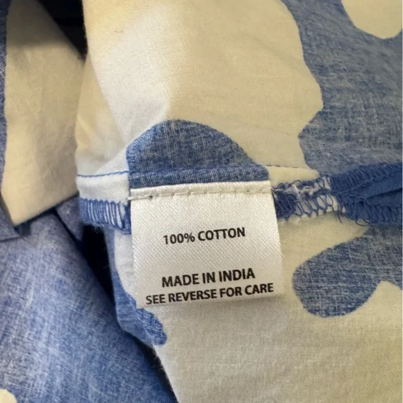 Tuckernuck V Neck Ruffle Floral Midi Dress Size M - Picture 7 of 7